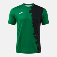 Joma City III Short Sleeve T-shirt (Junior) - Green Black