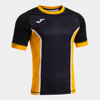 Joma Myskin III Short Sleeve T-shirt (Adult) - Black Yellow
