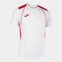 Joma Championship VII Short Sleeve T-shirt (Adult) - White Red