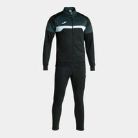 Joma Danubio III Tracksuit (Adult) - Dark Gray Black