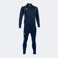 Joma Championship VII Tracksuit (Adult) - Navy Blue Yellow