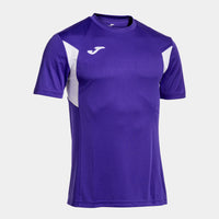 Joma Winner III Short Sleeve T-shirt (Adult) - Violet White