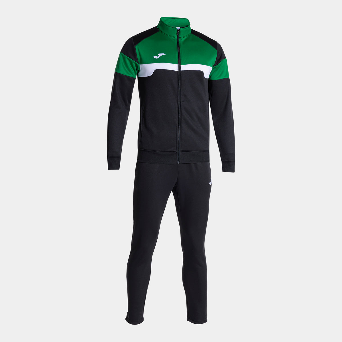 Joma Danubio III Tracksuit (Adult) - Black Green