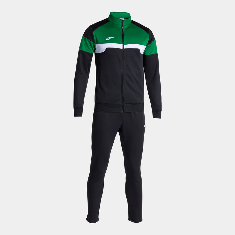 Joma Danubio III Tracksuit (Adult) - Black Green
