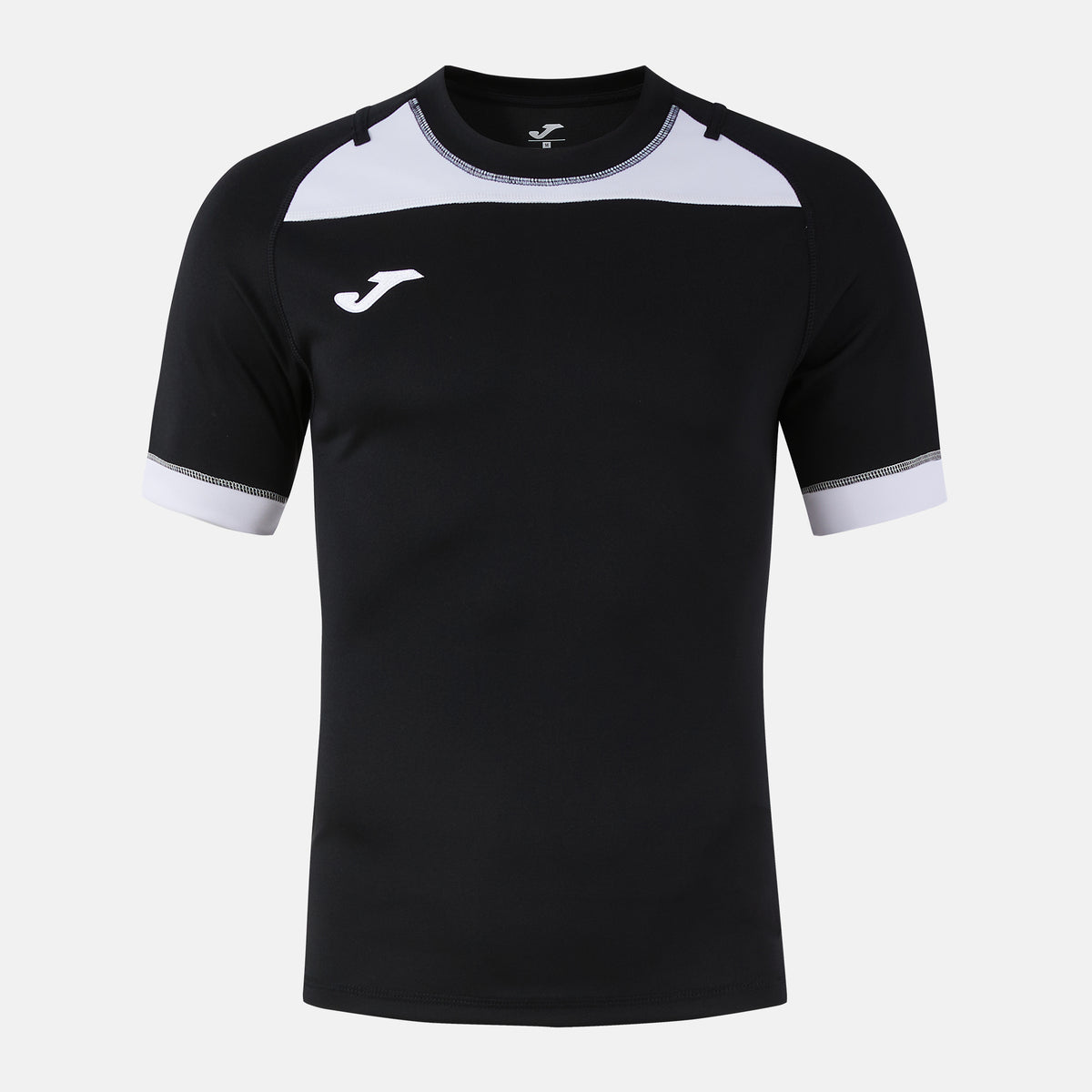 Joma Phoenix III Short Sleeve T-shirt - Black White