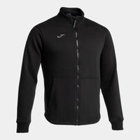 Joma Confort IV Full Zip Sweatshirt (Adult) - Black