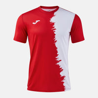 Joma City III Short Sleeve T-shirt (Junior) - Red White