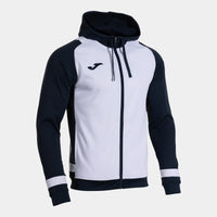 Joma Phoenix III Zip-up Hoodie (Junior) - Dark Navy White