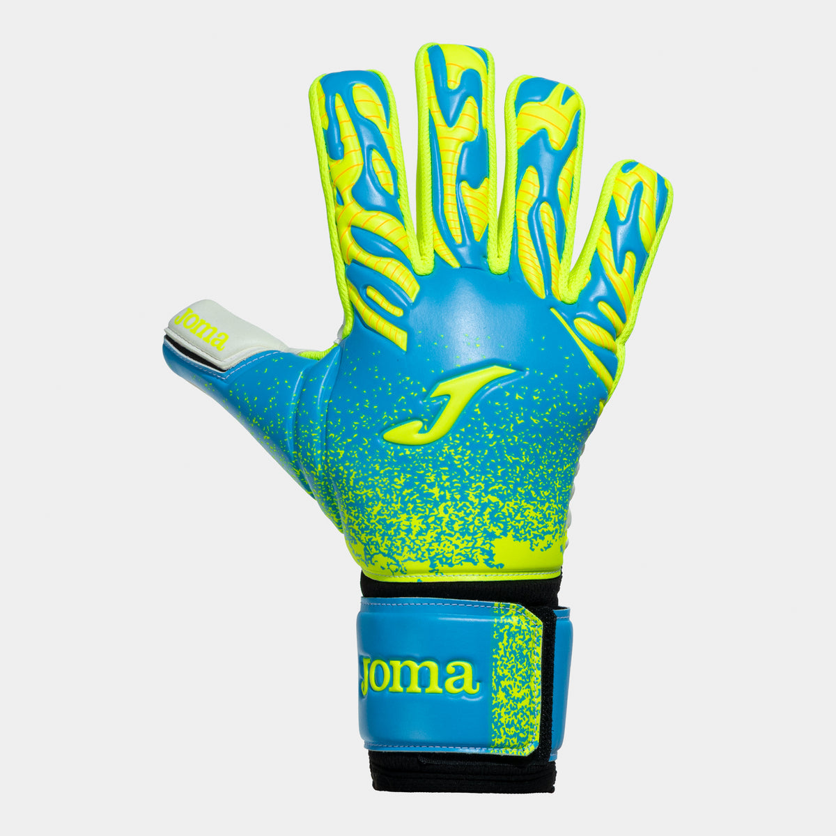 Joma Premier Goalkeeper Gloves (Junior) - Fluorescent Green Blue