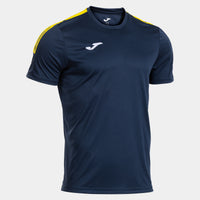 Joma All Sport Short Sleeve T-shirt (Junior) - Navy Blue Yellow