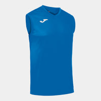 Joma T-shirt Basic Sleeveless (Junior) - Royal Blue