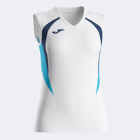 Joma Championship Sleeveless Shirt (Adult) - Sky Blue White