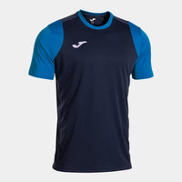 Joma Final Basket III Short Sleeve T-shirt (Adult) - Royal Blue Dark Navy