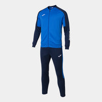 Joma Eco Championship Recycled Sweatsuit (Junior) - Royal Blue Navy Blue