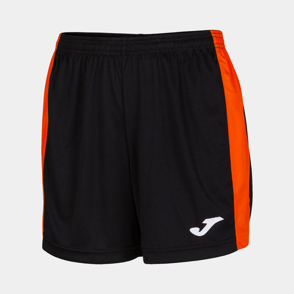 Joma Maxi Shorts (Adult) - Black Orange