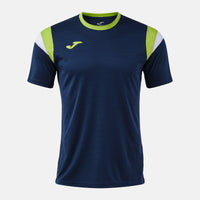 Joma Terra Short Sleeve T-shirt (Junior) - Dark Navy Lime