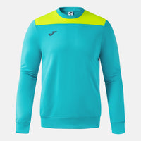 Joma Phoenix III Sweatshirt (Junior) - Fluorescent Turquoise Fluorescent Yellow
