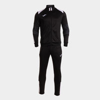 Joma Danubio Tracksuit (Junior) - Black White