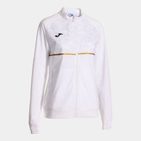 Joma Record III Full Zip Sweatshirt (Junior) - White