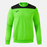 Joma Phoenix III Sweatshirt (Adult) - Fluorescent Green Black