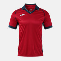 Joma Vintage Eco Retro Short Sleeve T-shirt (Junior) - Dark Navy Red