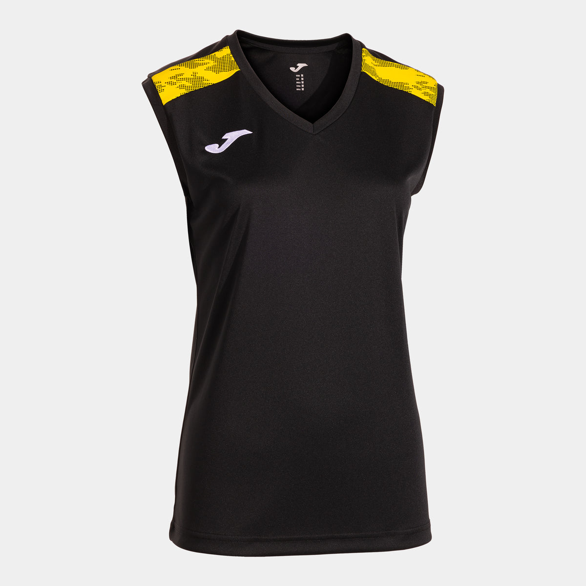 Joma Championship VIII Sleeveless Shirt (Junior) - Black Yellow