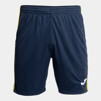 Joma Open III Bermuda (Adult) - Navy Blue Yellow