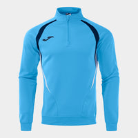 Joma T-championship Sweatshirt (Adult) - Dark Navy Sky Blue