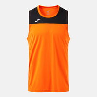 Joma Phoenix III Sleeveless Shirt (Adult) - Orange Black