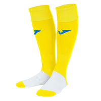 Joma Professional II Football Socks - Yellow White