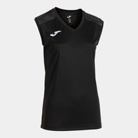 Joma Championship VIII Sleeveless Shirt (Junior) - Dark Gray Black