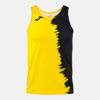 Joma City III Tank Top (Junior) - Yellow Black