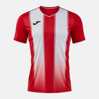 Joma Tiger VIII Short Sleeve T-shirt (Adult) - Red White