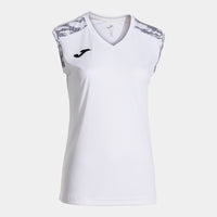 Joma Championship VIII Sleeveless Shirt (Junior) - White