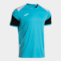 Joma Danubio Short Sleeve T-shirt (Junior) - Turquoise Black