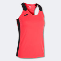Joma T-shirt Record II (Junior) - Fluorescent Coral Black