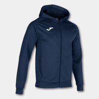 Joma Menfis Hooded Jacket (Adult) - Navy Blue