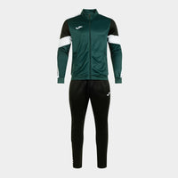 Joma Icono Street Tracksuit (Junior) - Green Black