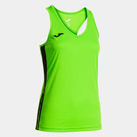 Joma Olimpiada Tank Top (Adult) - Fluorescent Green Black