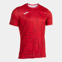 Joma Performance Short Sleeve T-shirt (Adult) - Red Black