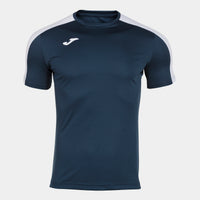 Joma Academy T-shirt M/c (Adult) - Navy Blue White