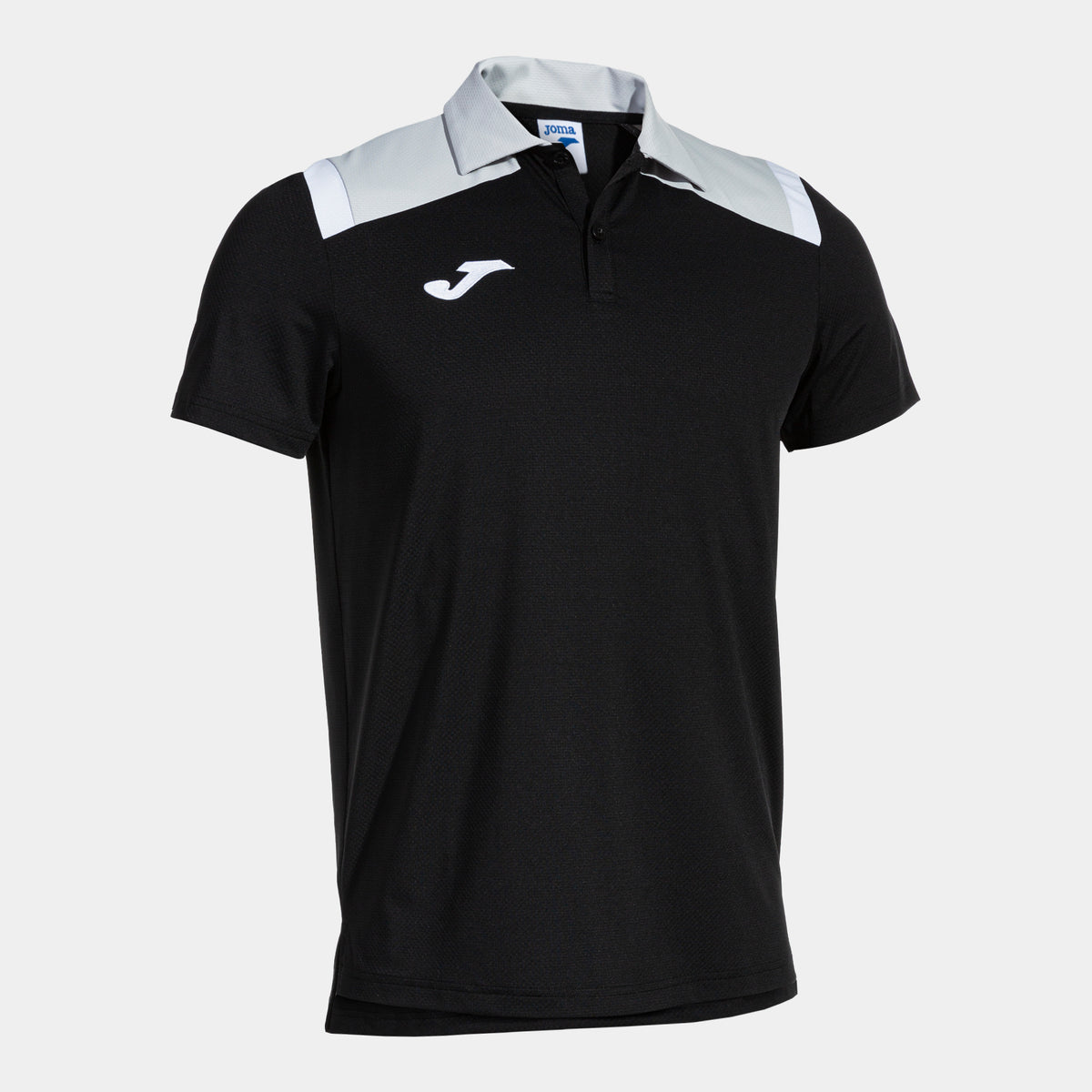 Joma Toledo Short Sleeve Polo (Adult) - Black