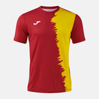 Joma City III Short Sleeve T-shirt (Junior) - Red Yellow