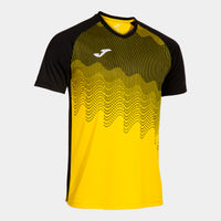 Joma Tiger VI Short Sleeve T-shirt (Adult) - Yellow Black