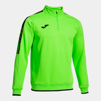 Joma Olimpiada Sweatshirt (Adult) - Fluorescent Green Black