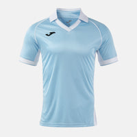 Joma Vintage Eco Retro Short Sleeve T-shirt (Adult) - Sky Blue White