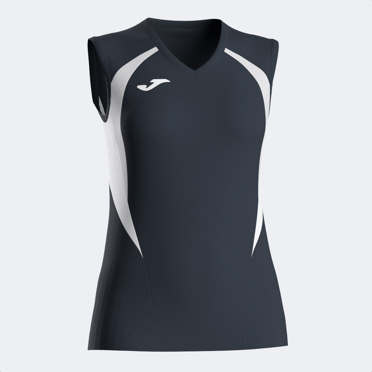 Joma Championship Sleeveless Shirt (Junior) - Black Gray