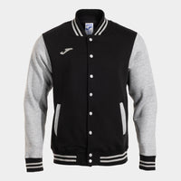 Joma Combi Full Zip Sweatshirt (Adult) - Black Gray