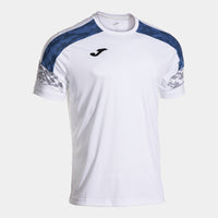Joma Championship VIII Short Sleeve T-shirt (Adult) - Royal Blue White