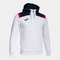 Joma Toledo Zip-up Hoodie (Junior) - Navy Blue White